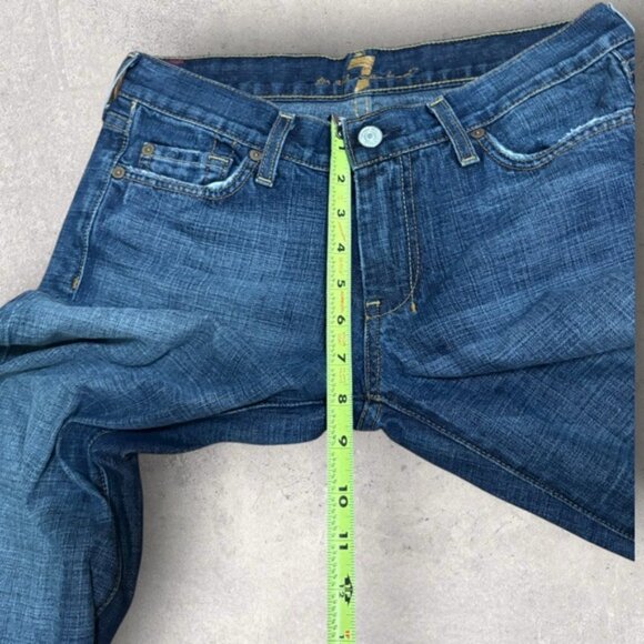 7 for all mankind dojo flare jeans - Picture 6 of 8